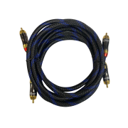 ULTRACONNECT SHIELDED 2RCA TO 2RCA 1.5M INTERCONNECTS (Pair)