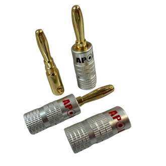 ULTRACONNECT Apollo Hi-Fi Banana Plugs - EACH
