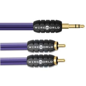 WIREWORLD Pulse Minijack to RCA Stereo Cable